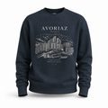 Avoriaz Unisex Sweatshirt – Navy