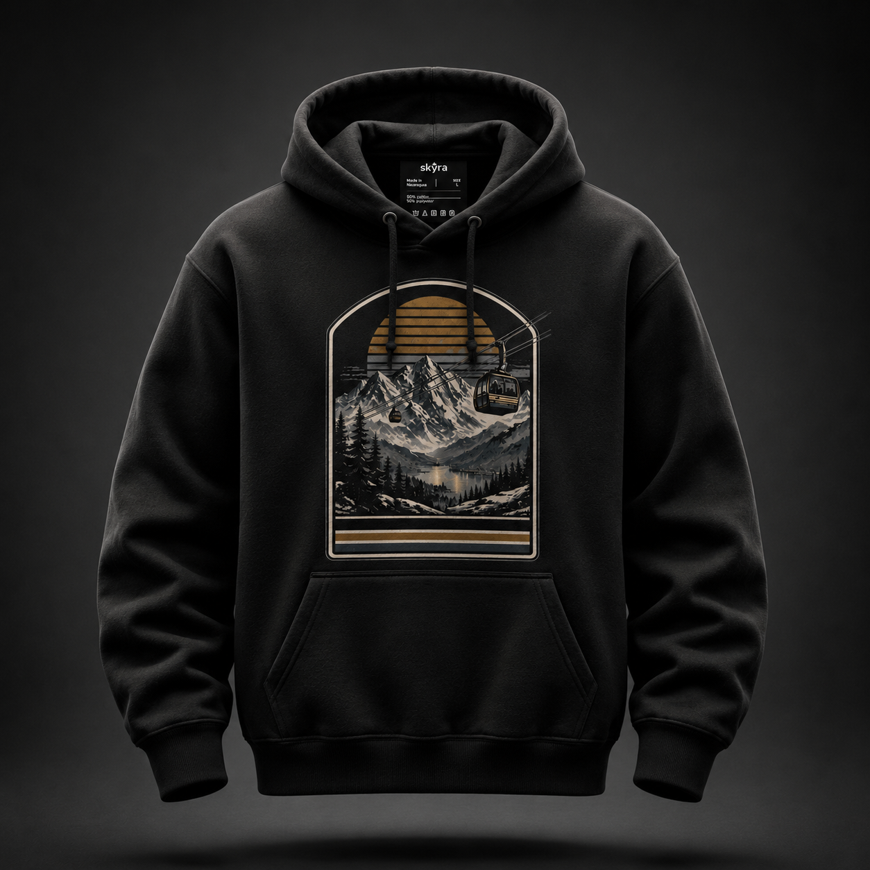 Retro Ski Gondola Hoodie