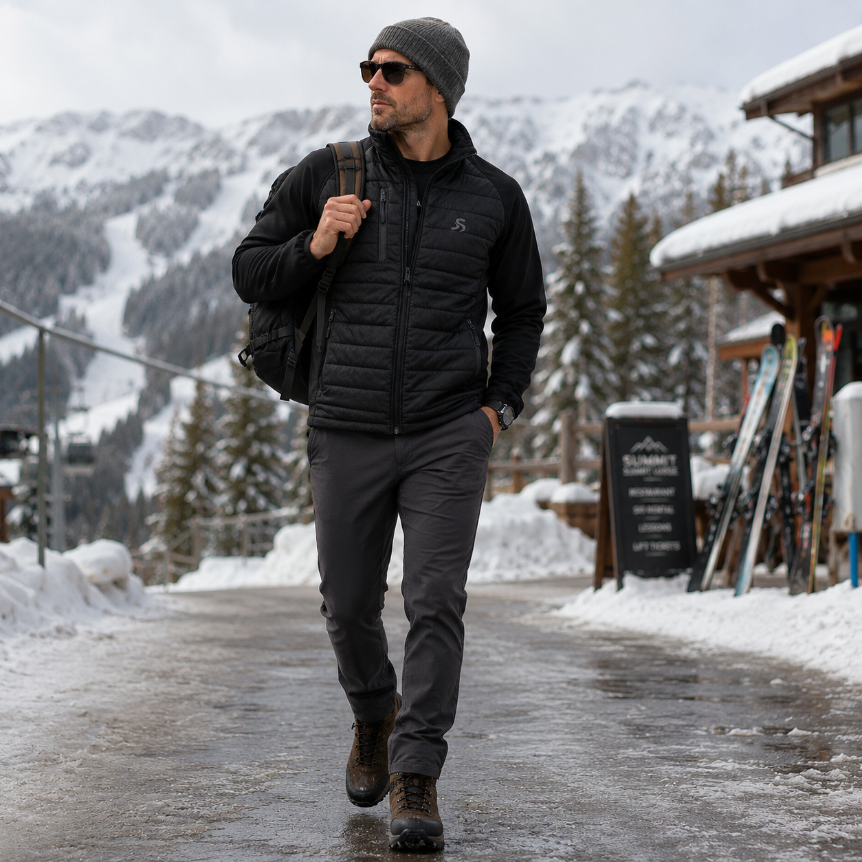 Summit Padded Softshell Jacket