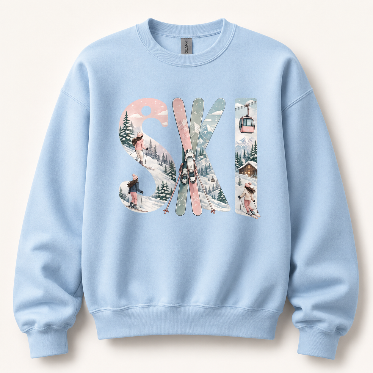 Blush Slopes Sweatshirt