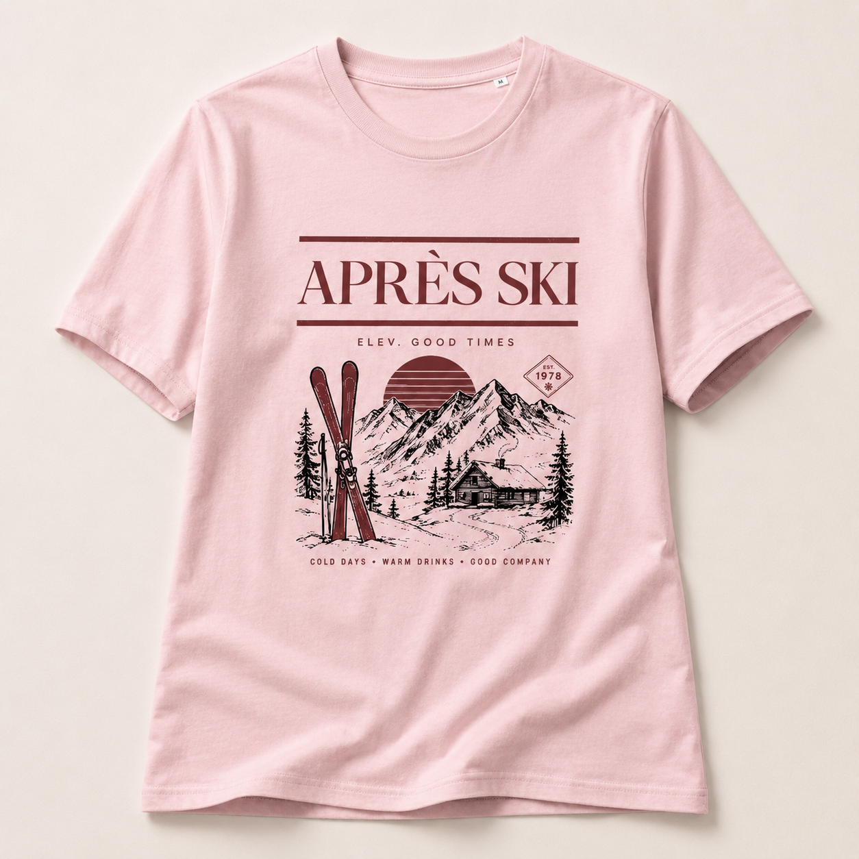 Apres Elevate Good Times Organic Cotton T-Shirt