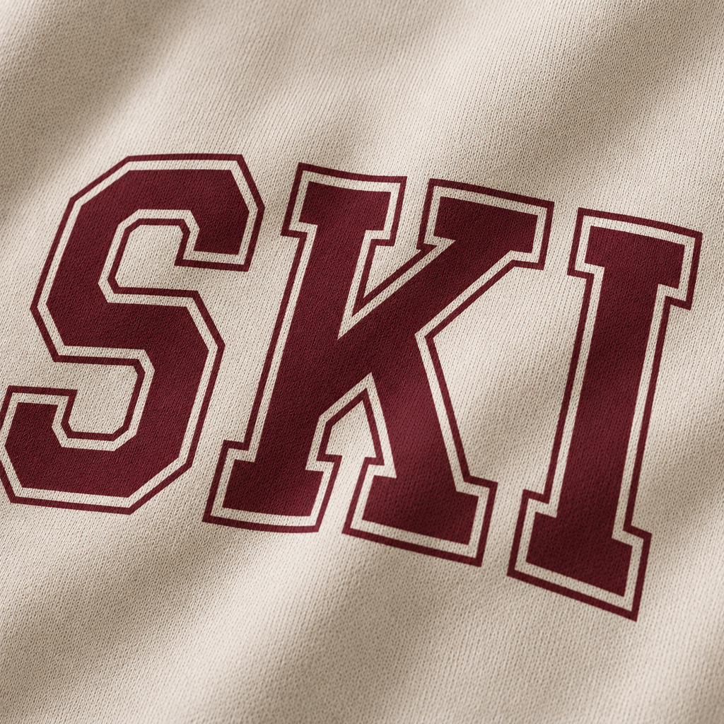 Ella Signature Ski Collegiate Sweatshirt