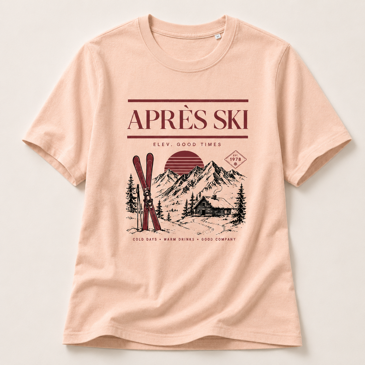 Apres Elevate Good Times Organic Cotton T-Shirt