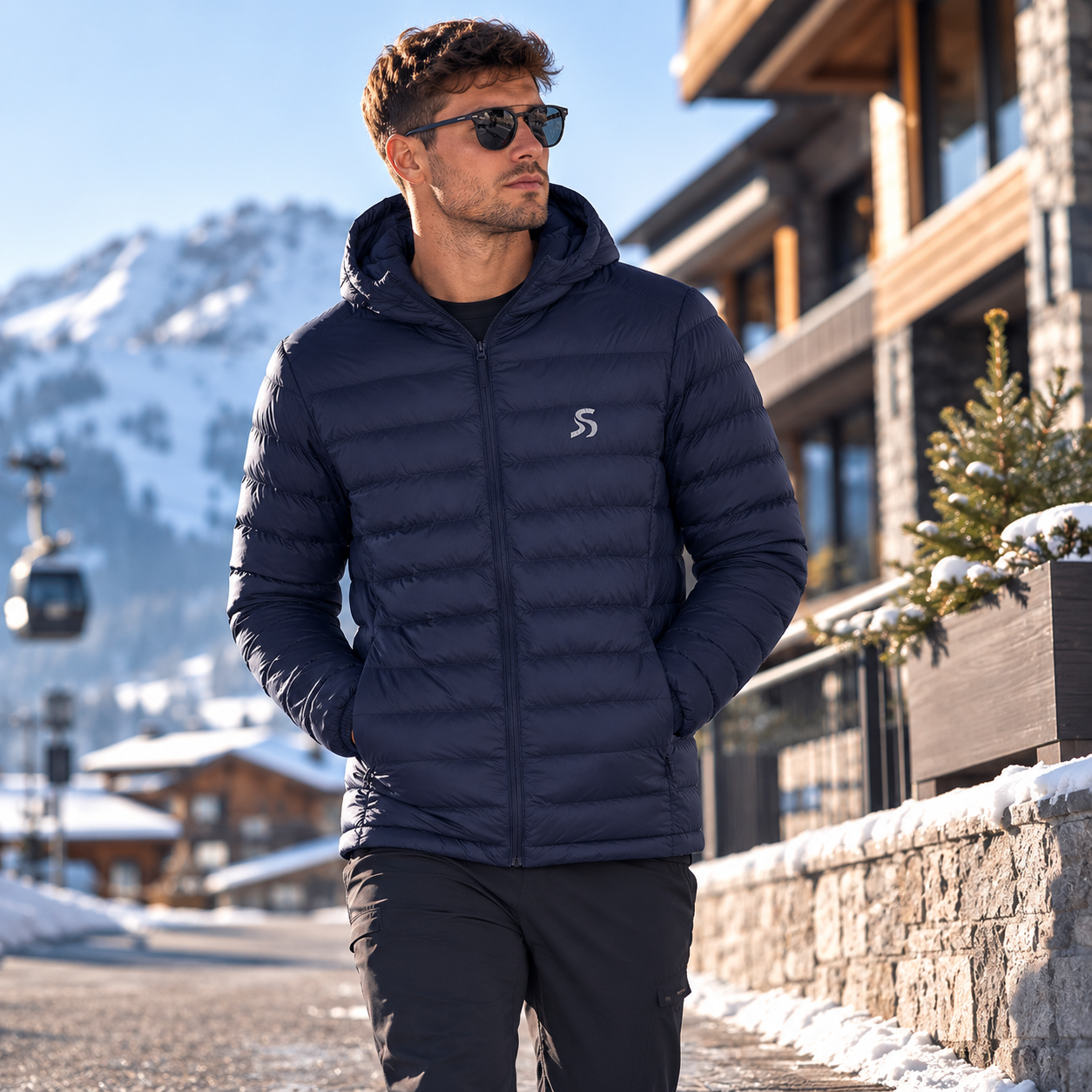 Skyra Mens Puffer Jacket