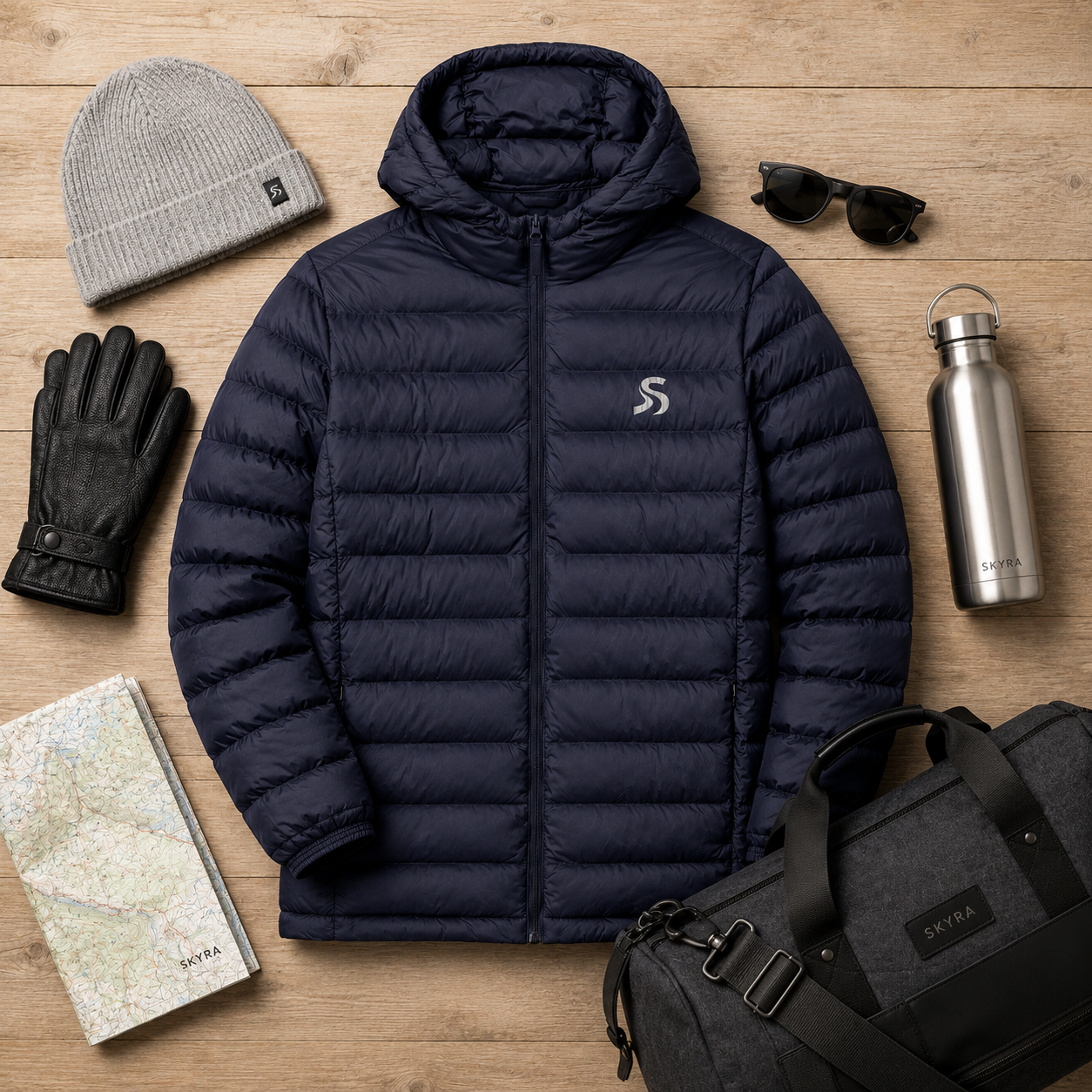 Skyra Mens Puffer Jacket
