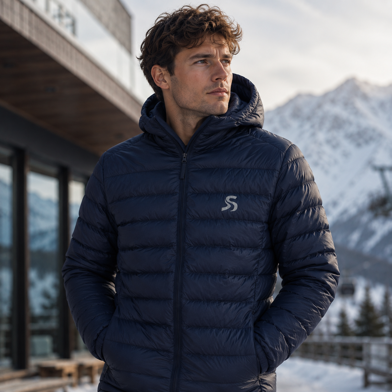 Skyra Mens Puffer Jacket