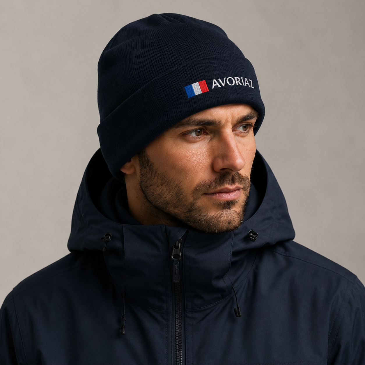 Avoriaz Embroidered Beanie