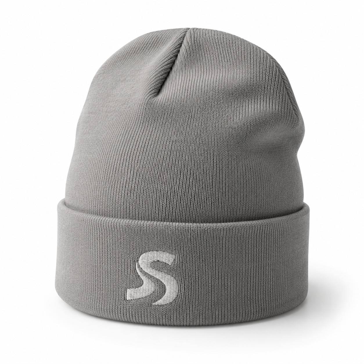 Embroidered Knit Beanie