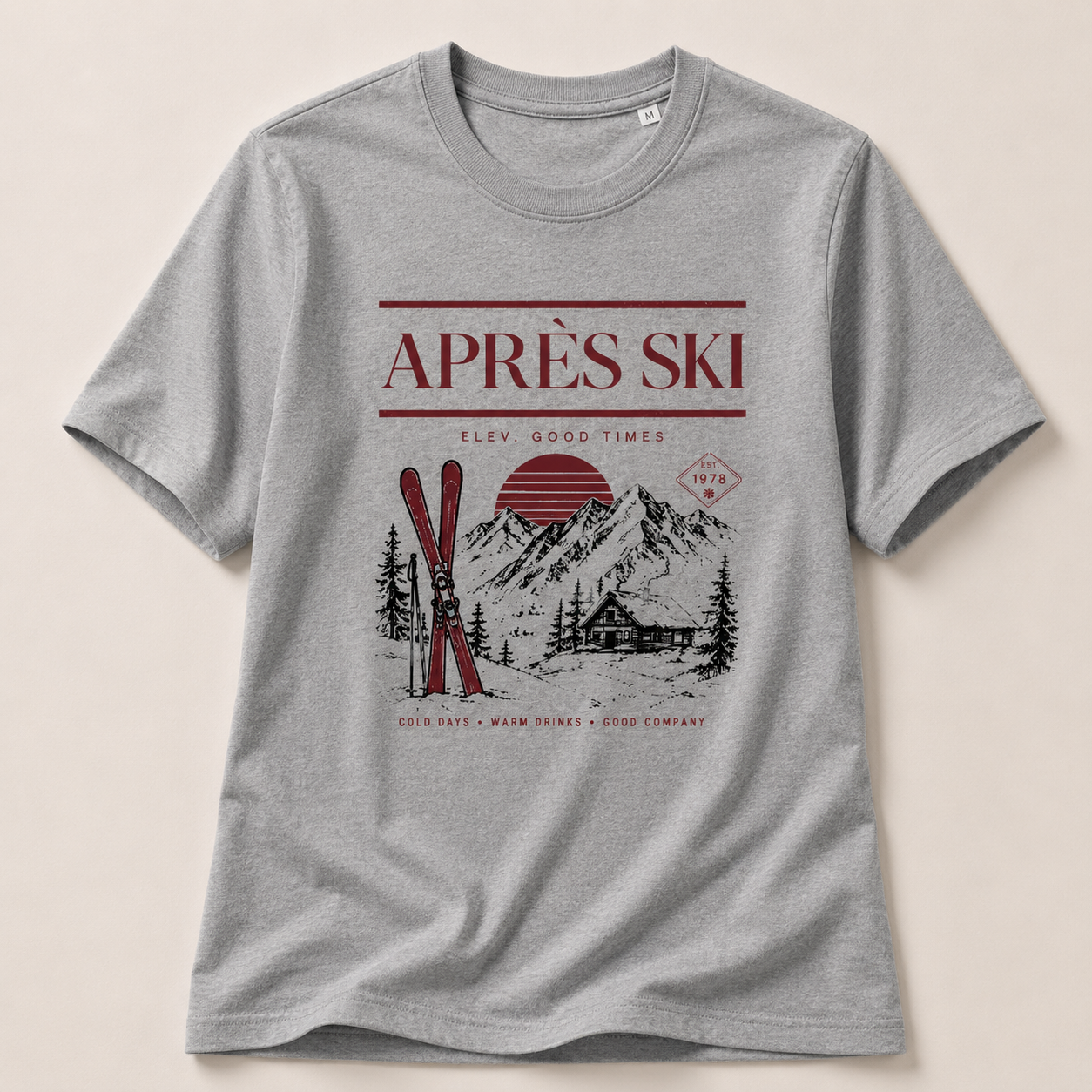 Apres Elevate Good Times Organic Cotton T-Shirt