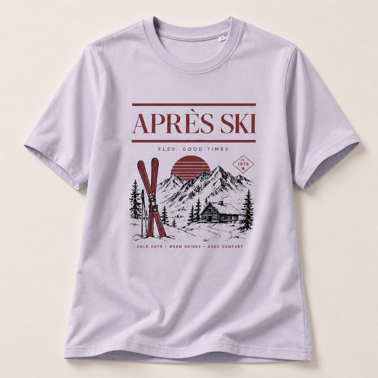 Apres Elevate Good Times Organic Cotton T-Shirt