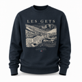 Les Gets Unisex Sweatshirt - Navy