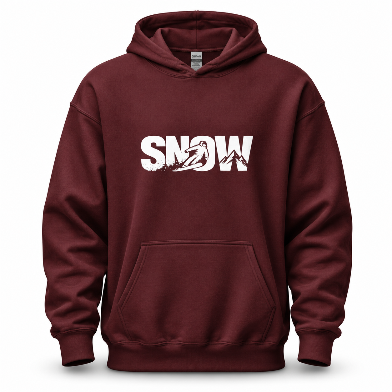 Alpine Snowboarder Hoodie