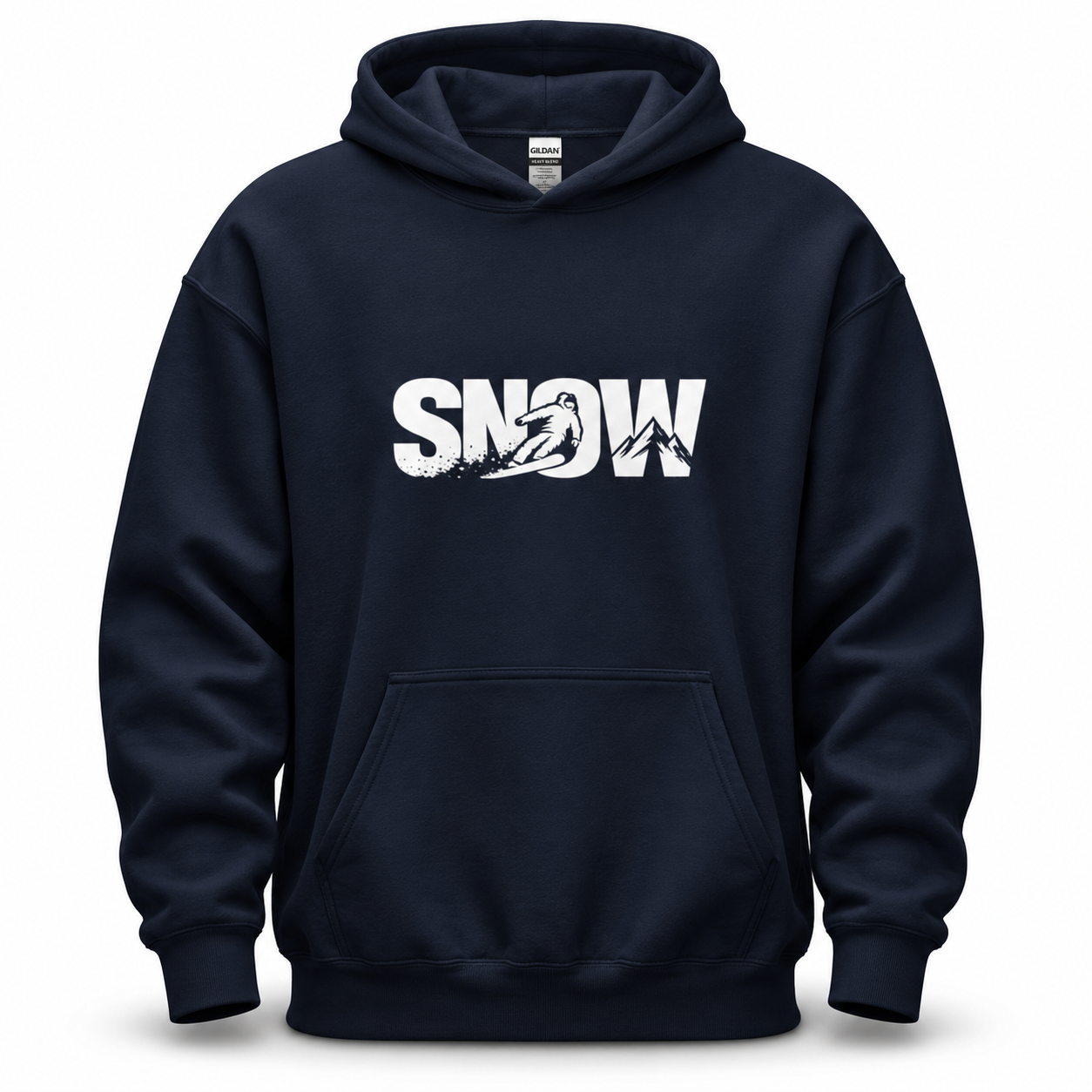 Alpine Snowboarder Hoodie