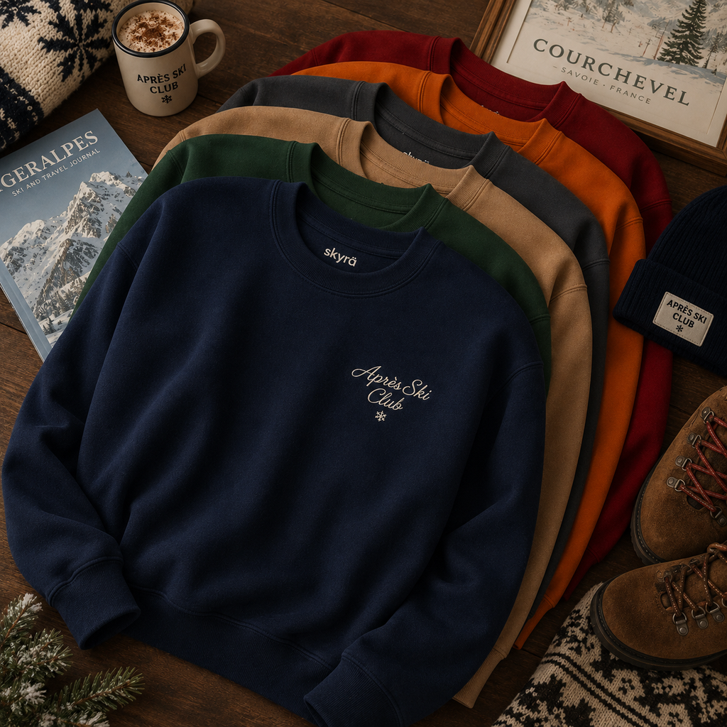Apres Ski Club Premium Embroidered Sweatshirt