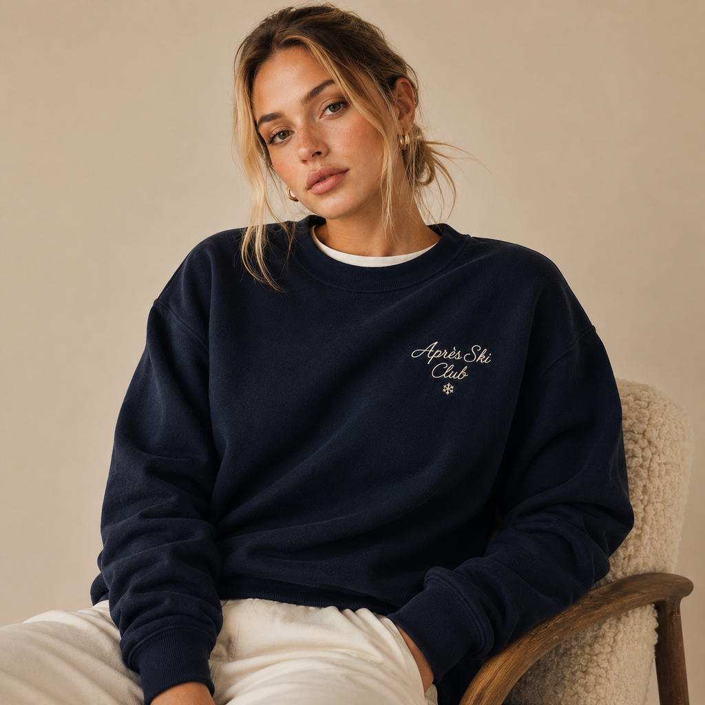Apres Ski Club Premium Embroidered Sweatshirt