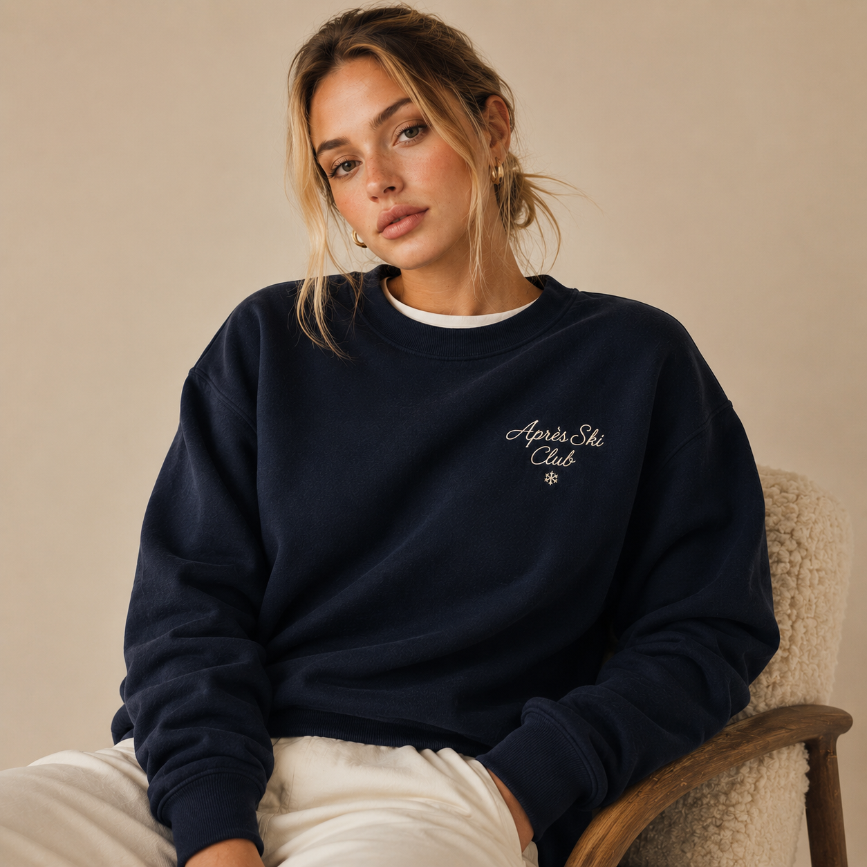 Apres Ski Club Premium Embroidered Sweatshirt