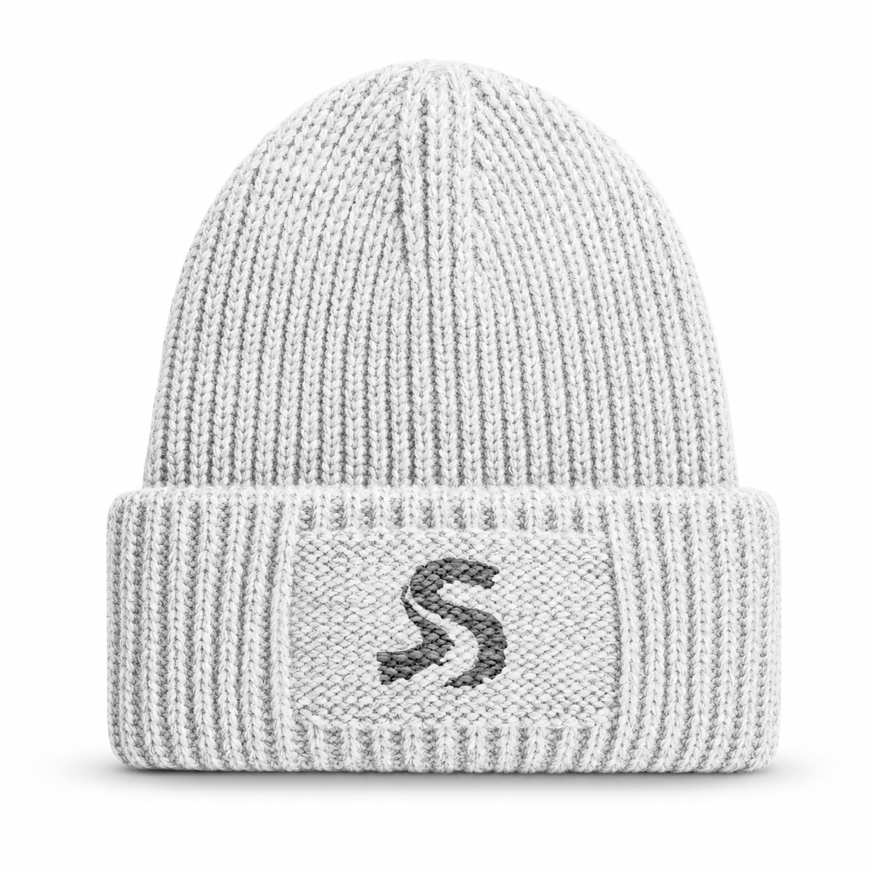 Reverse Chunky Knit Beanie