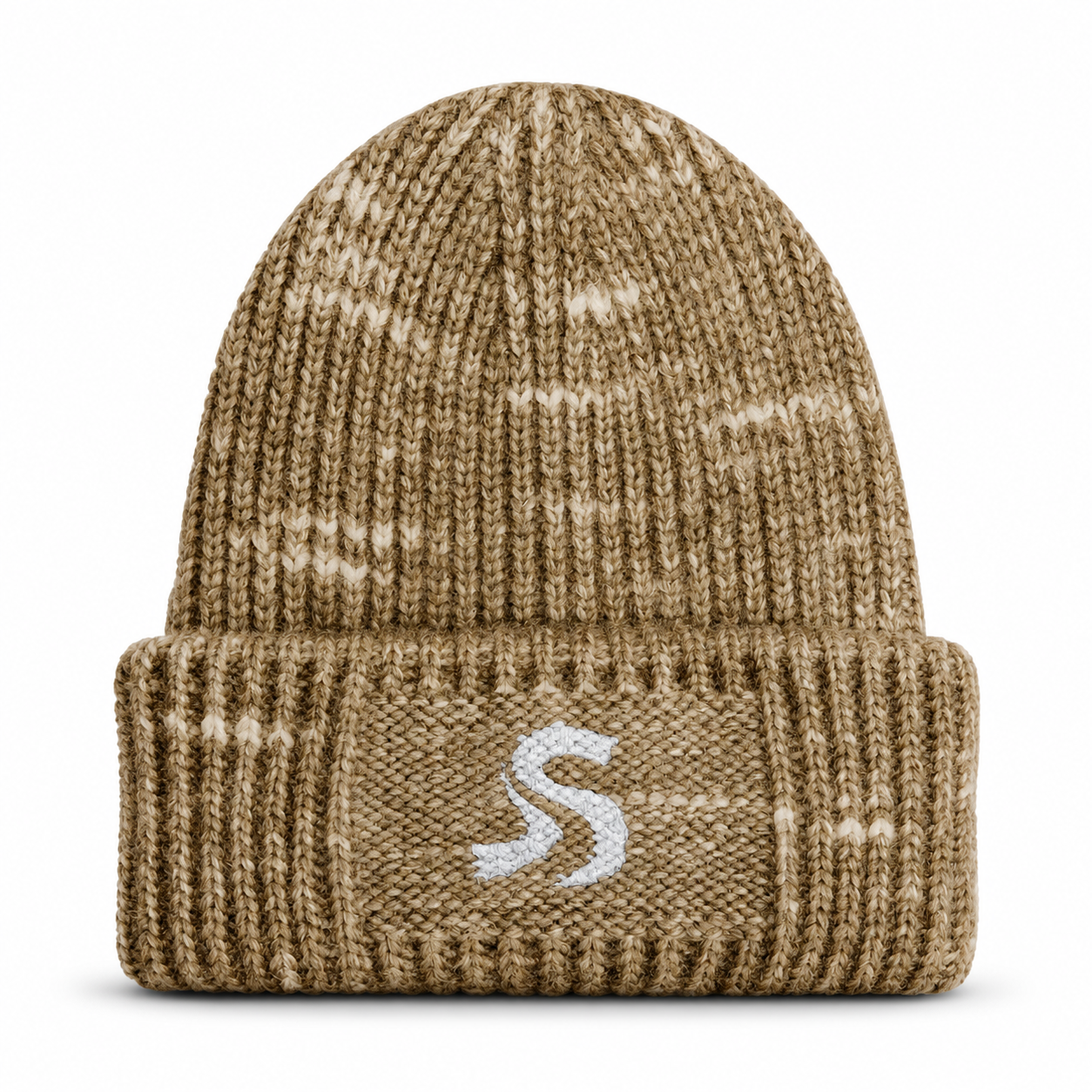 Reverse Chunky Knit Beanie