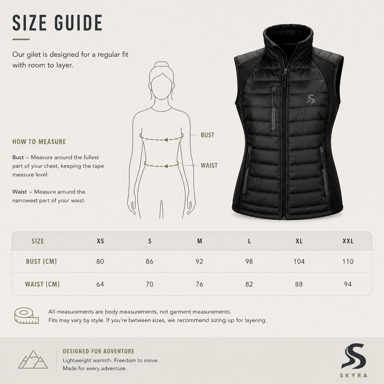 Compass Padded Gilet