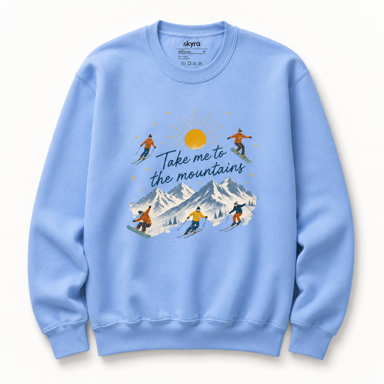 Take me to the Mountains Ski Sweatshirt