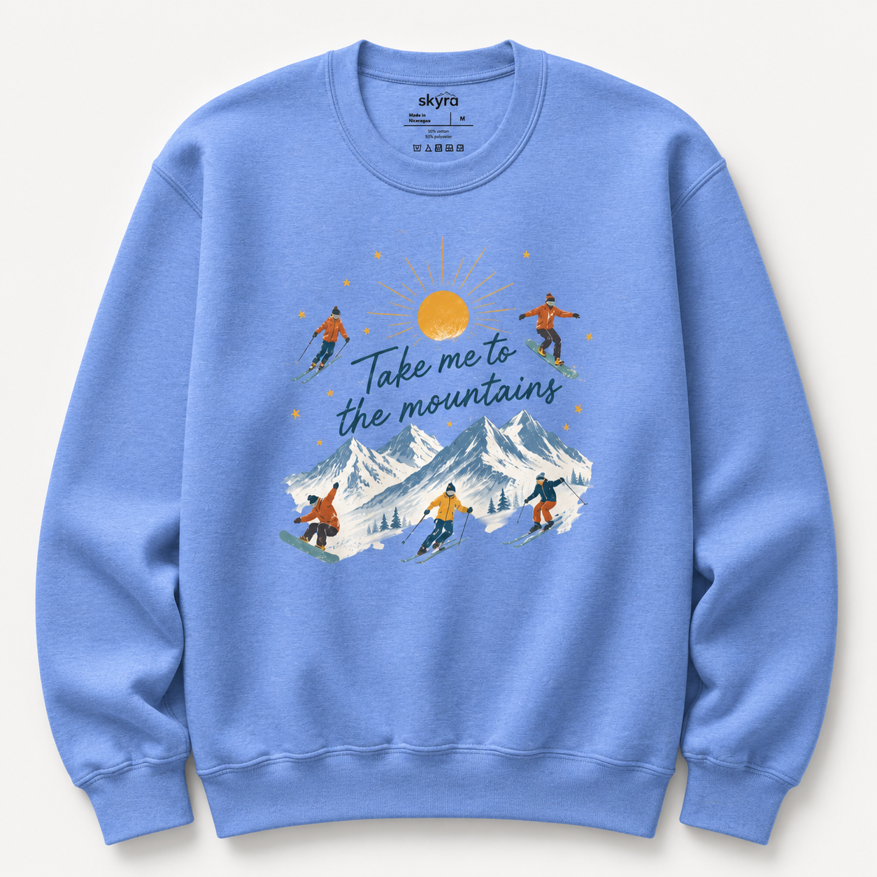 Take me to the Mountains Ski Sweatshirt