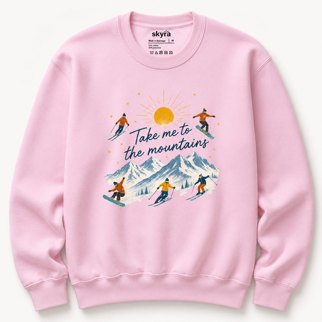 Take me to the Mountains Ski Sweatshirt