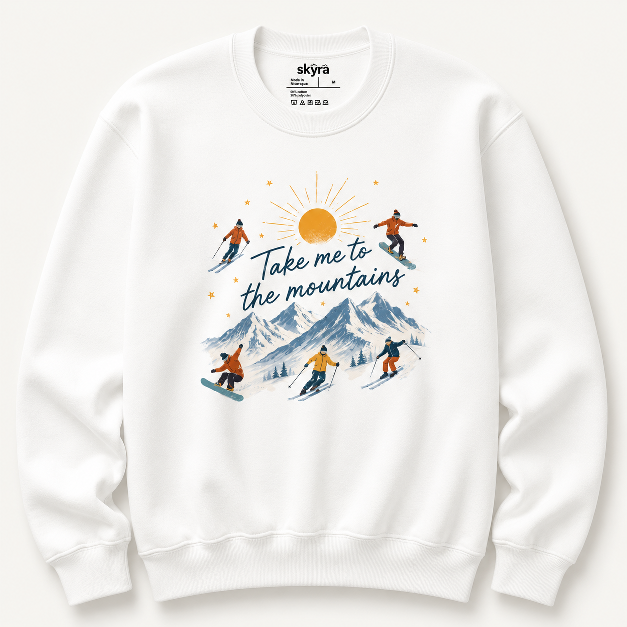 Take me to the Mountains Ski Sweatshirt
