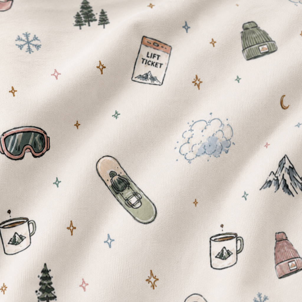 Powder Girl - Snowboarder Hoodie