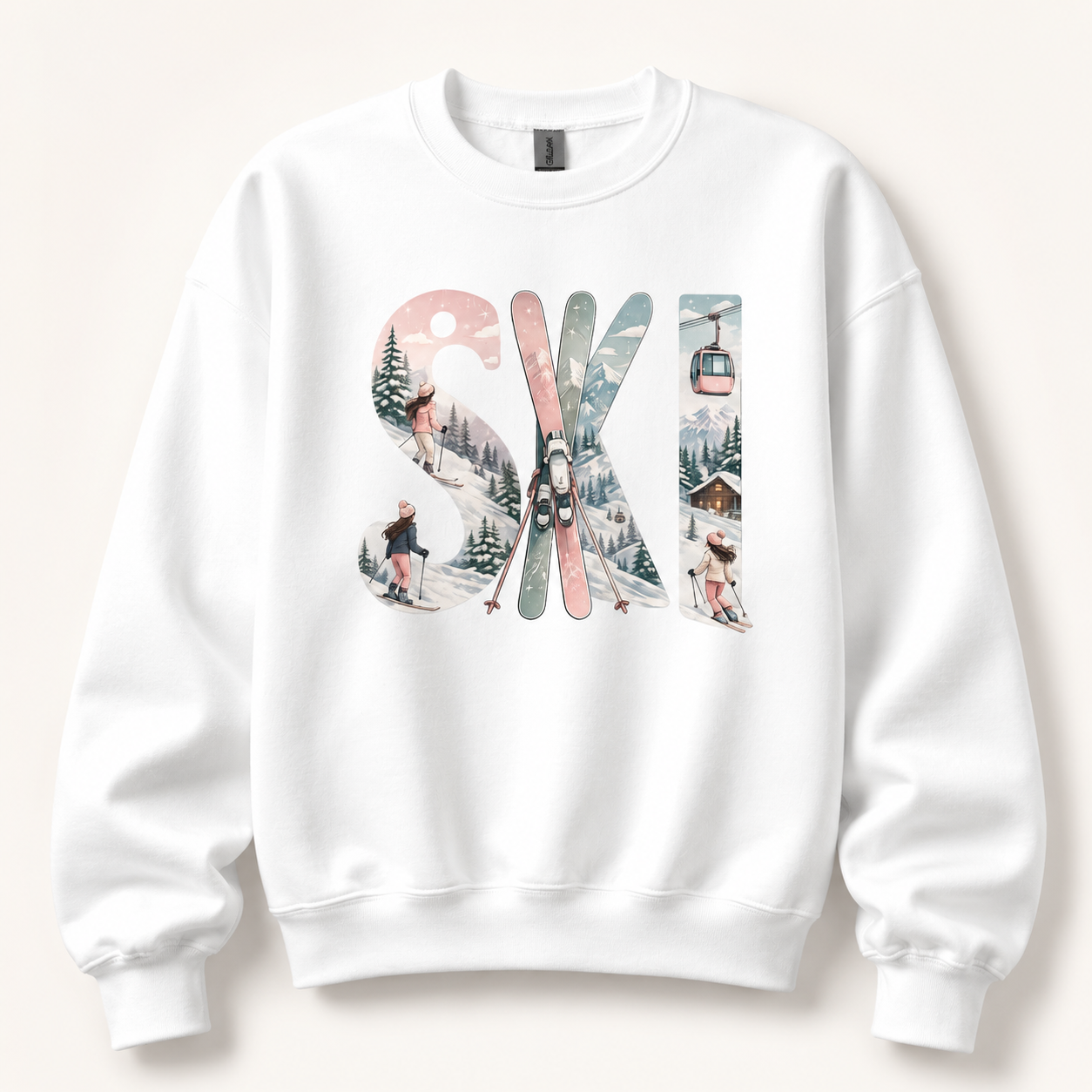 Blush Slopes Sweatshirt
