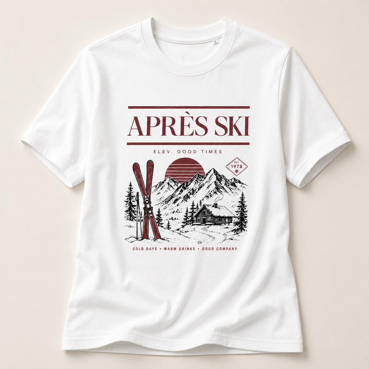Apres Elevate Good Times Organic Cotton T-Shirt