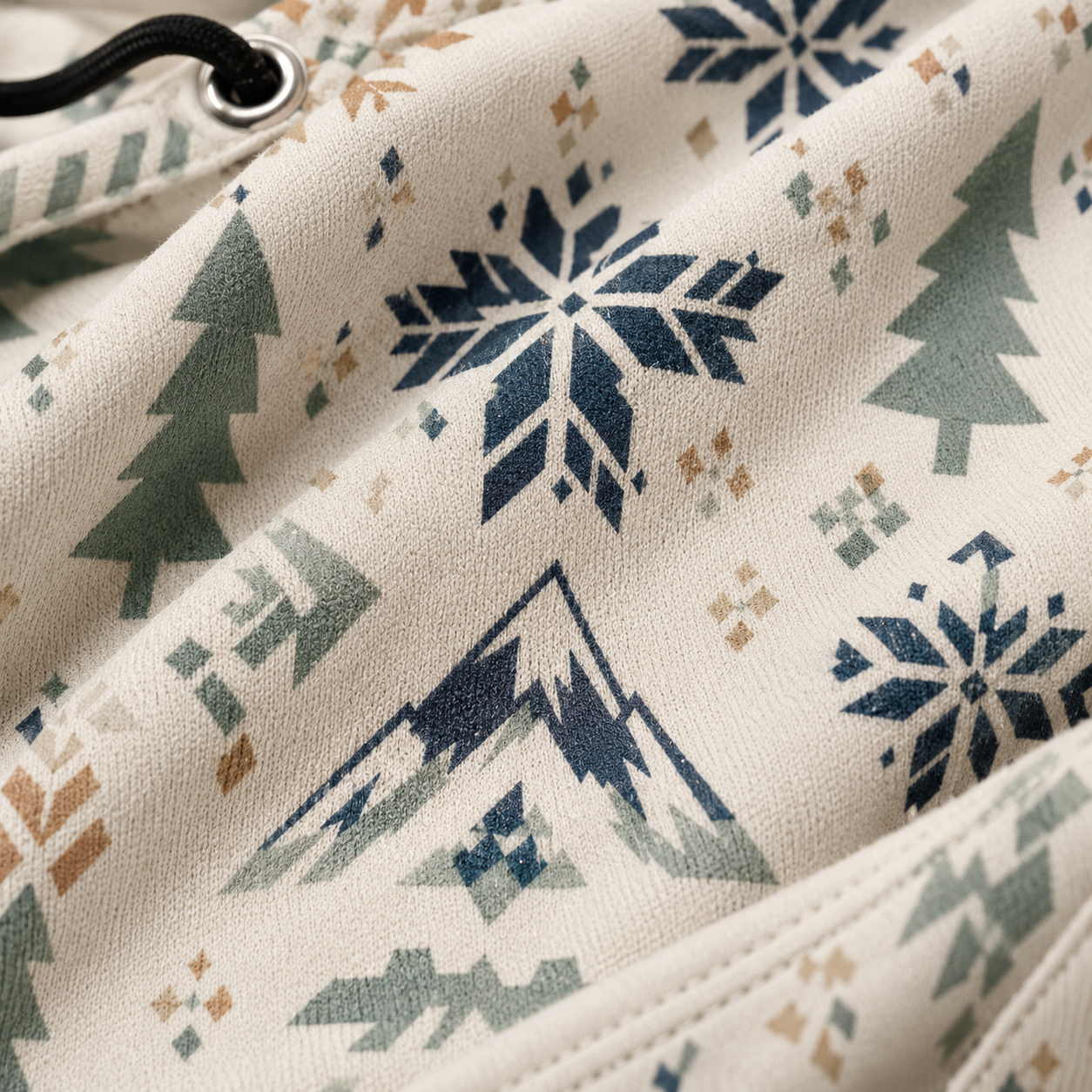 Winter Geometric Hoodie