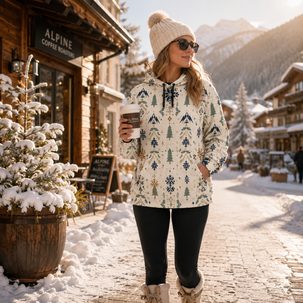 Winter Geometric Hoodie