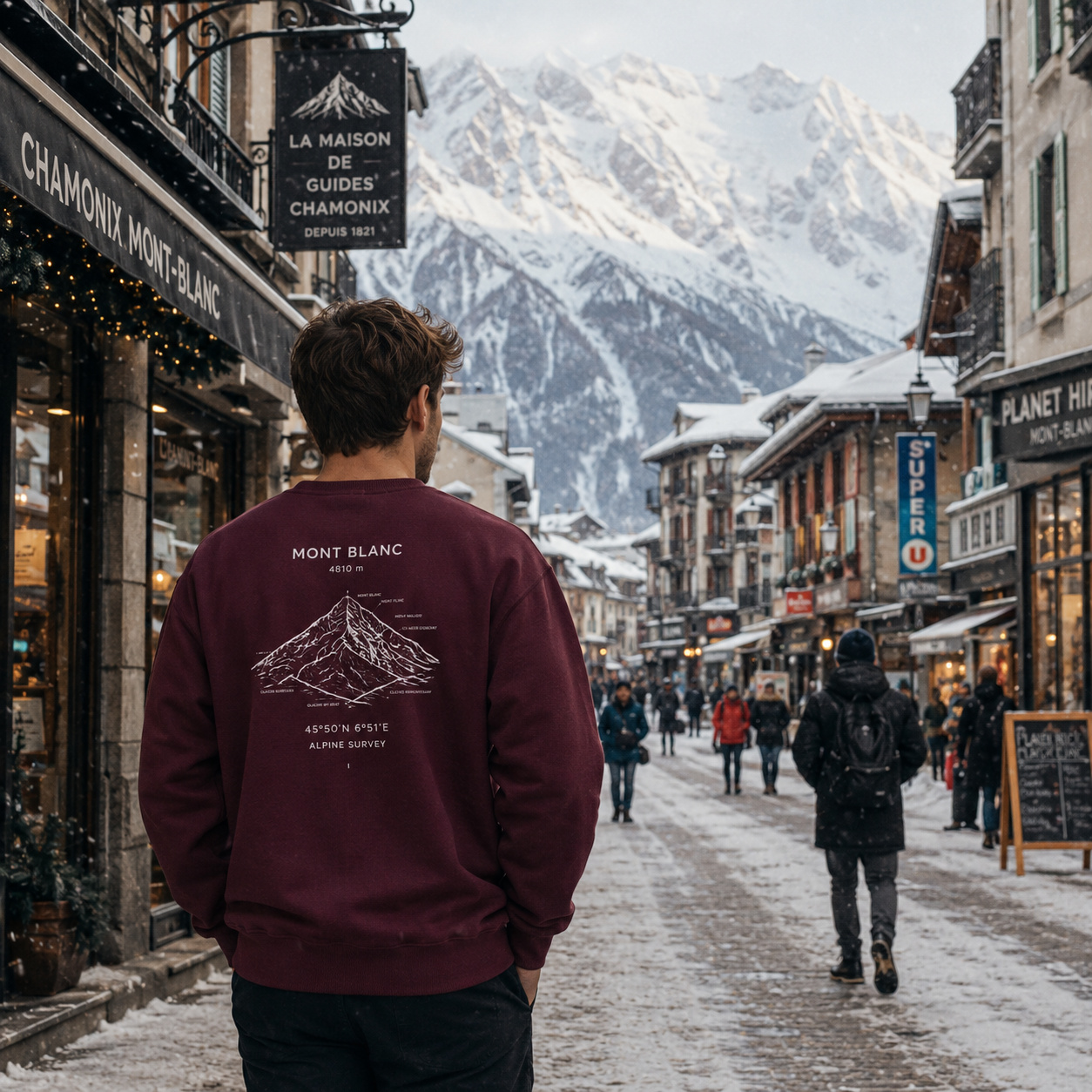 Mont Blanc Alpine Survey Sweatshirt
