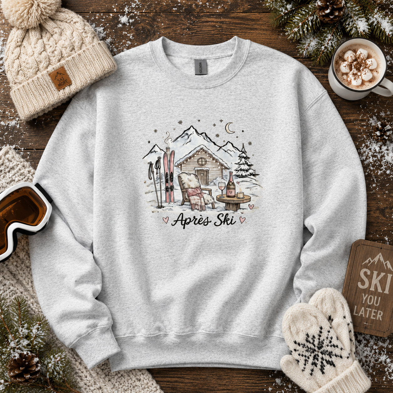Apres Ski Hut Sweatshirt