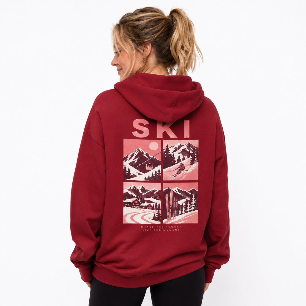 Chasing Powder Zip Hoodie